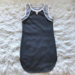 numph natalie sleeveless sweatshirt dress grey‎